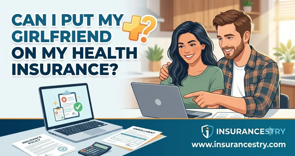 can i put my girlfriend on my health insurance