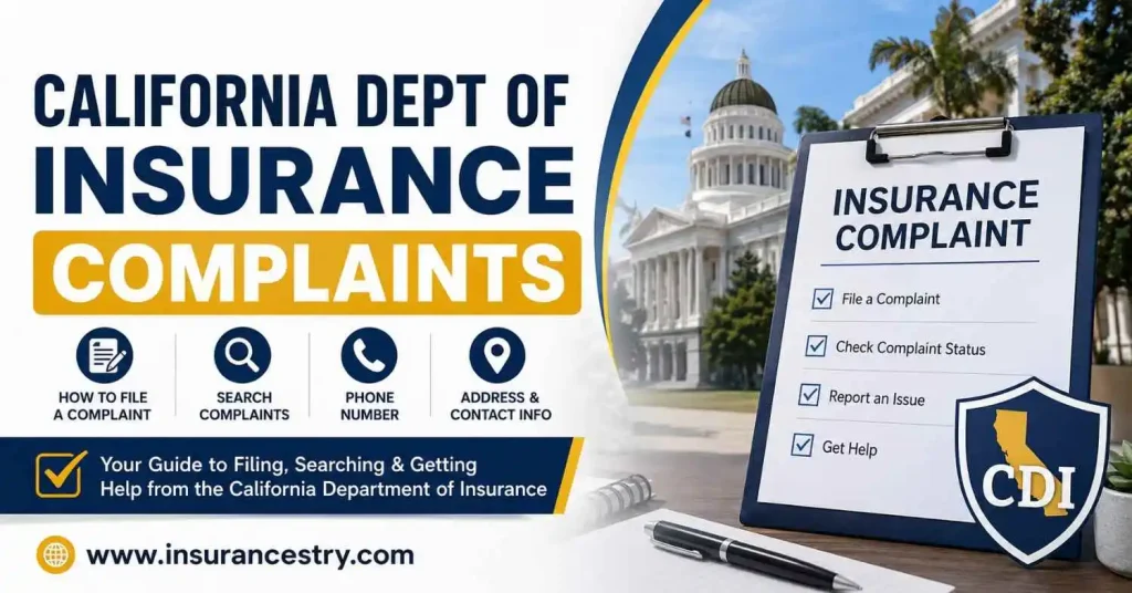 An image of california dept of insurance