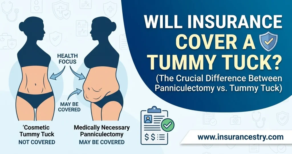 an image of will insurance cover a tummy tuck situation.